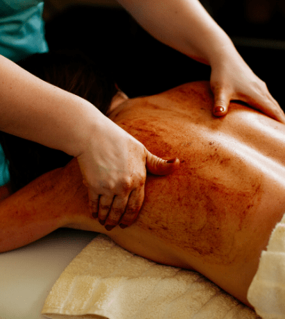 Massage gommage Détente et harmonie